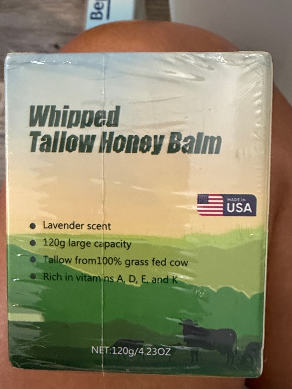 Whipped Tallow Honey Balm - Lavender Scent